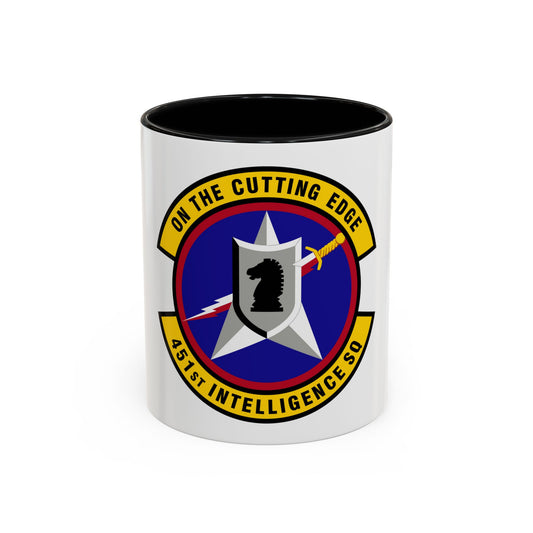 451 Intelligence Squadron ACC (U.S. Air Force) Accent Coffee Mug