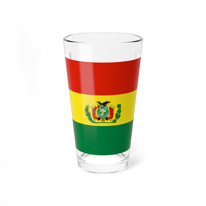 Flag of Bolivia military (Bolivia) Pint Glass 16oz