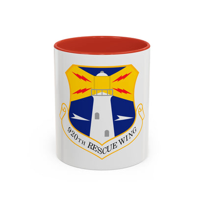 920th Rescue Wing (U.S. Air Force) Accent Coffee Mug