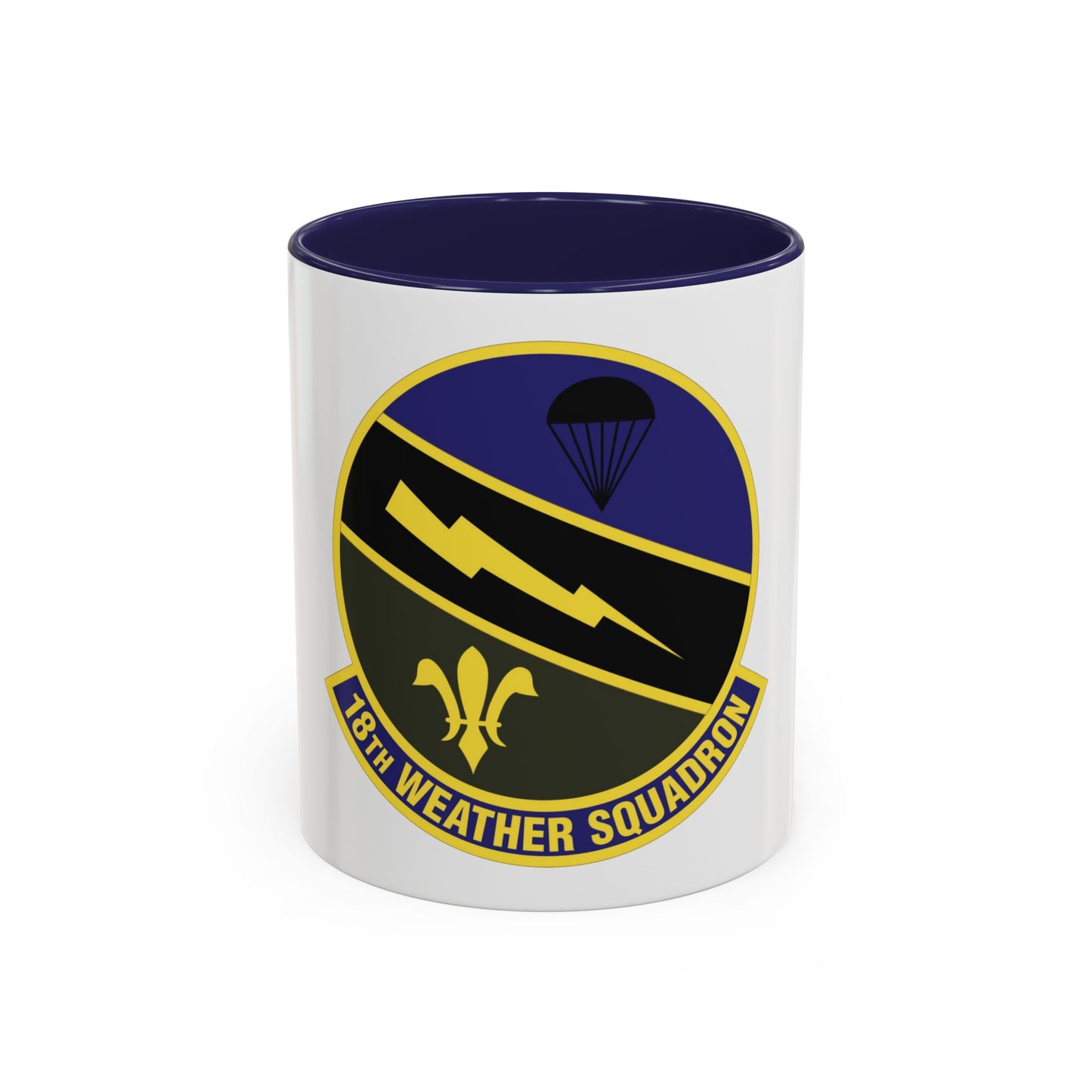 18 Weather Squadron ACC (U.S. Air Force) Accent Coffee Mug