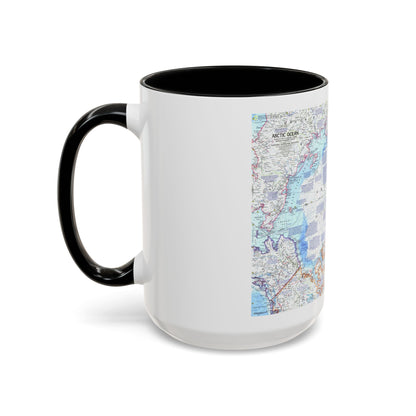 Arctic Ocean (1971) (Map) Accent Coffee Mug