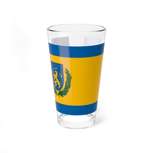 Flag of Segesd (Hungary) Pint Glass 16oz