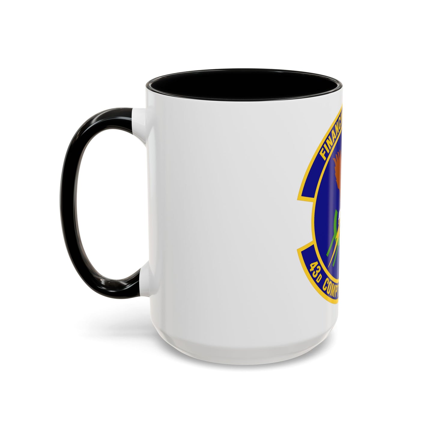 43d Comptroller Flight (U.S. Air Force) Accent Coffee Mug