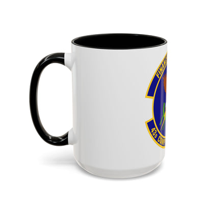 43d Comptroller Flight (U.S. Air Force) Accent Coffee Mug