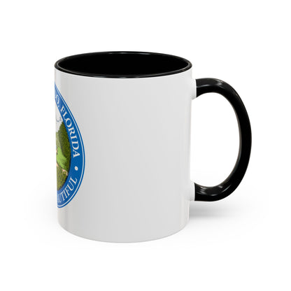 Seal of Orlando Florida - Accent Coffee Mug