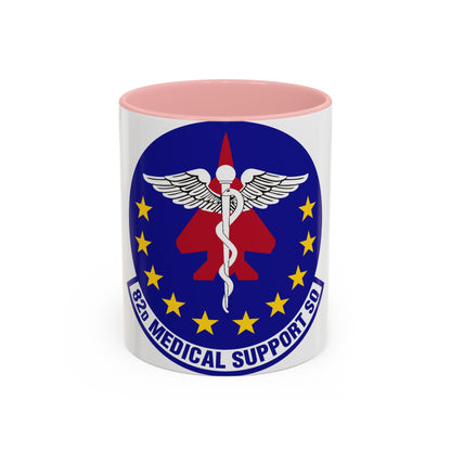 82d Medical Support Squadron (U.S. Air Force) Accent Coffee Mug