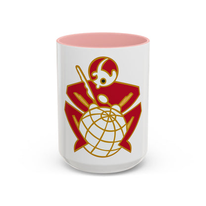 64 Engineer Battalion (U.S. Army) Accent Coffee Mug