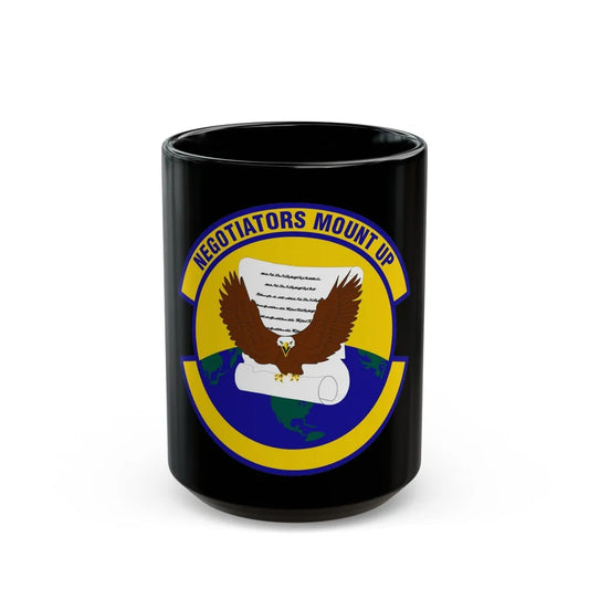 766 Enterprise Sourcing Squadron AFMC (U.S. Air Force) Black Coffee Mug-15oz-Go Mug Yourself