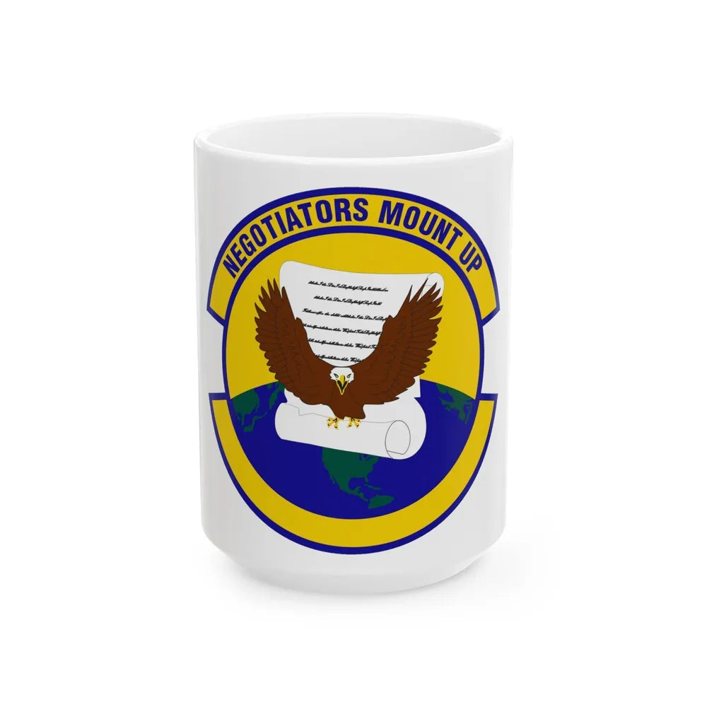 766 Enterprise Sourcing Squadron AFMC (U.S. Air Force) White Coffee Mug-15oz-Go Mug Yourself