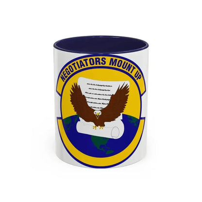 766 Enterprise Sourcing Squadron AFMC (U.S. Air Force) Accent Coffee Mug 11oz Navy - Go Mug Yourself