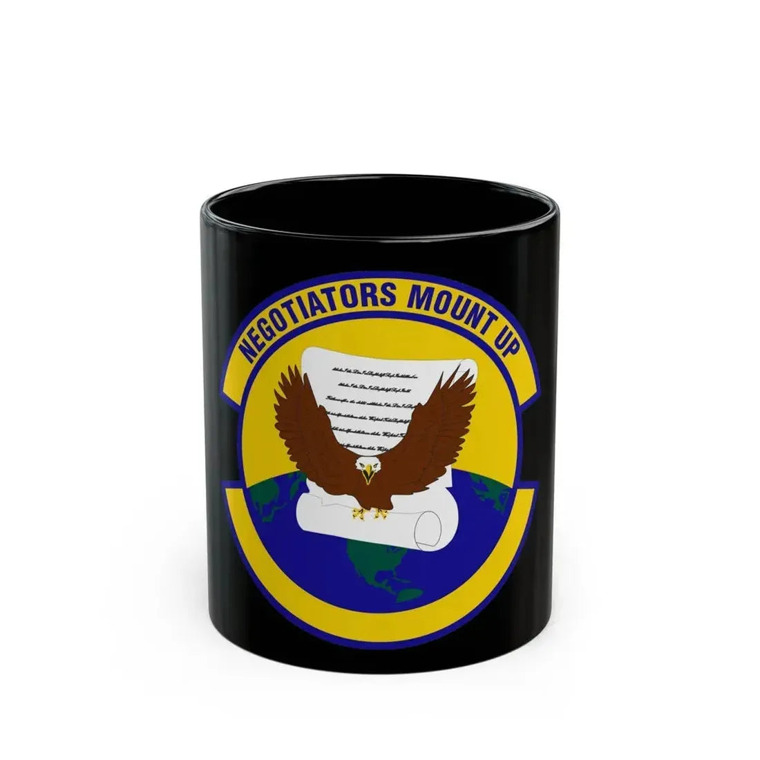 766 Enterprise Sourcing Squadron AFMC (U.S. Air Force) Black Coffee Mug 11oz - Go Mug Yourself