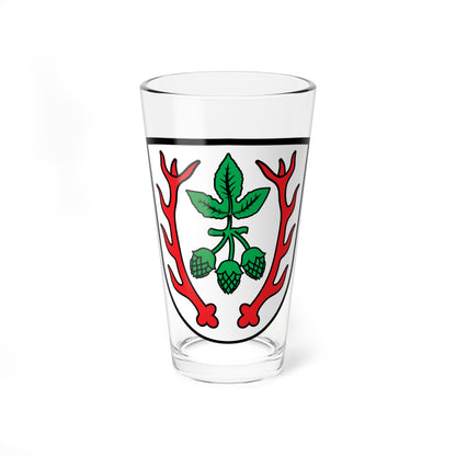 DEU Aiglsbach COA (Germany) (Coat of Arms) Pint Glass 16oz