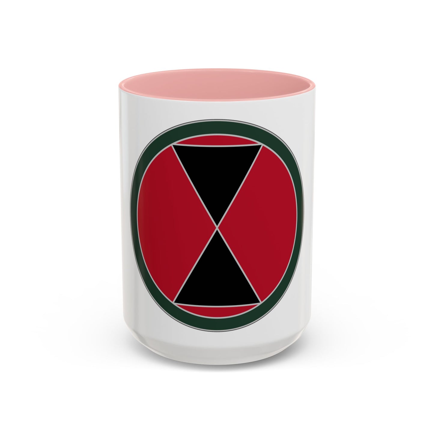 7 Infantry Division (U.S. Army) Accent Coffee Mug