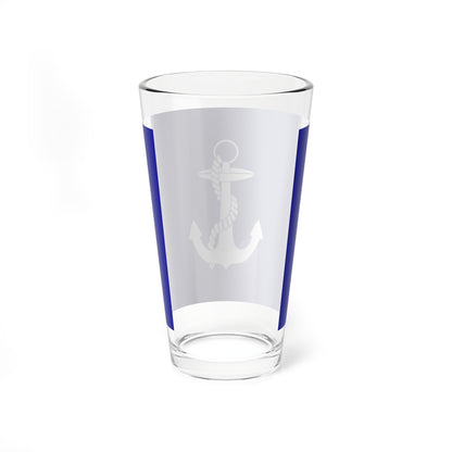 ROCN Fleet Commanders Flag 1960 (China) Pint Glass 16oz