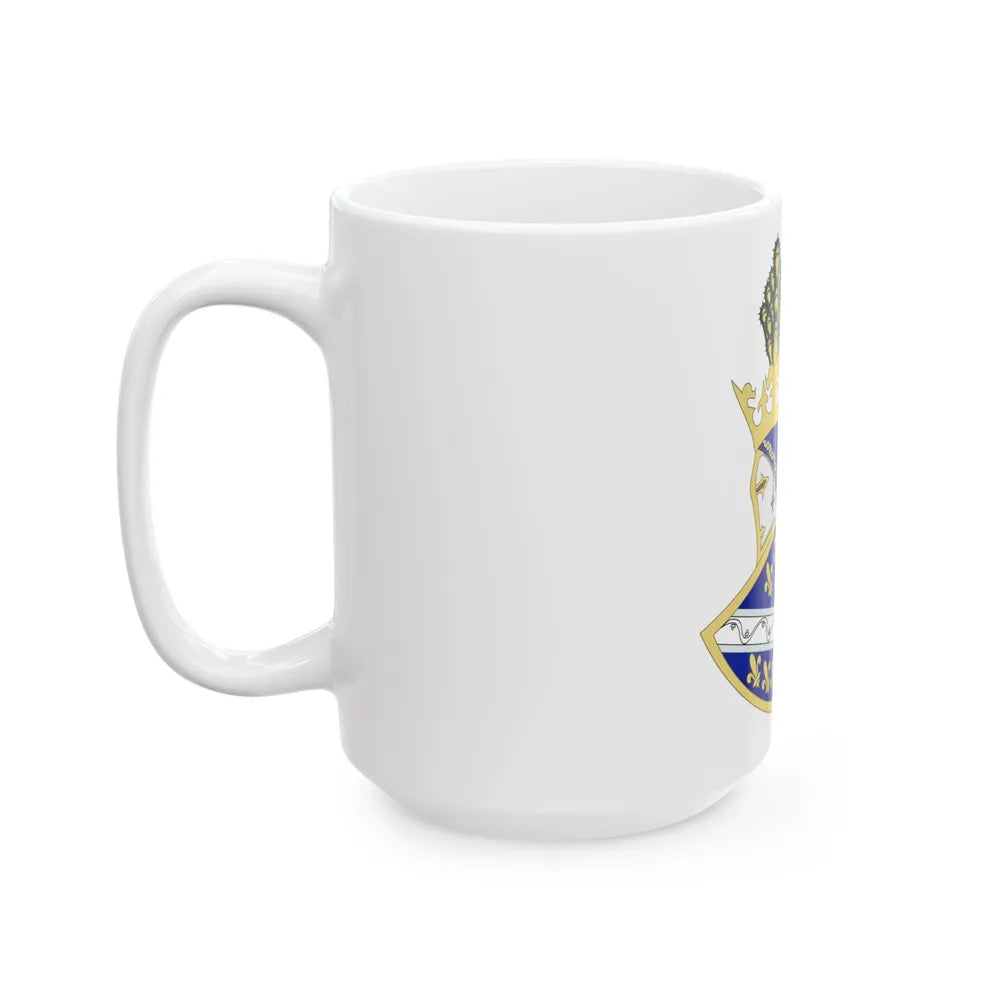 Coat of arms of Kingdom of Bosnia - White Coffee Mug-Go Mug Yourself