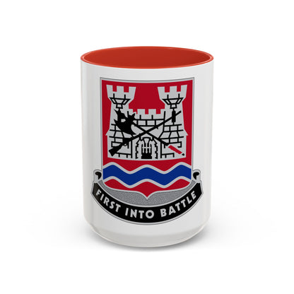 898 Engineer Battalion (U.S. Army) Accent Coffee Mug