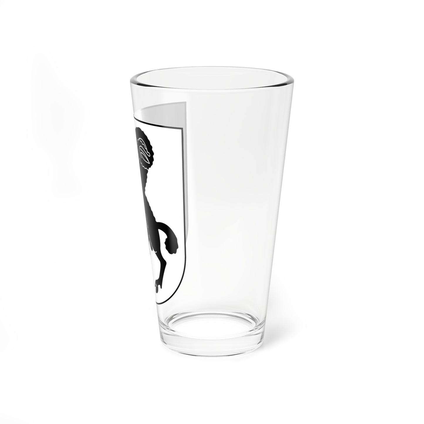 Daegerlen-blazon (Switzerland) (Coat of Arms) Pint Glass 16oz