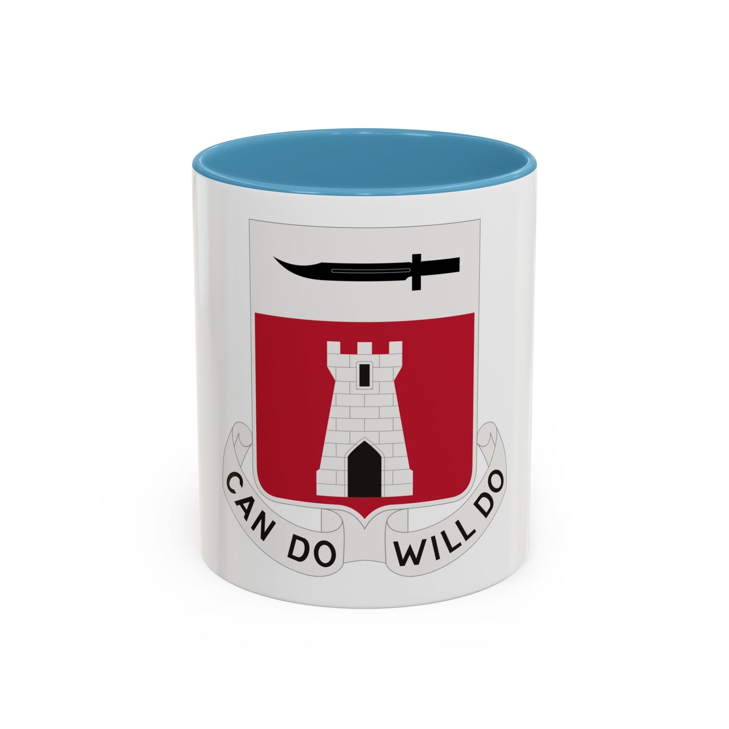 467 Engineer Battalion (U.S. Army) Accent Coffee Mug