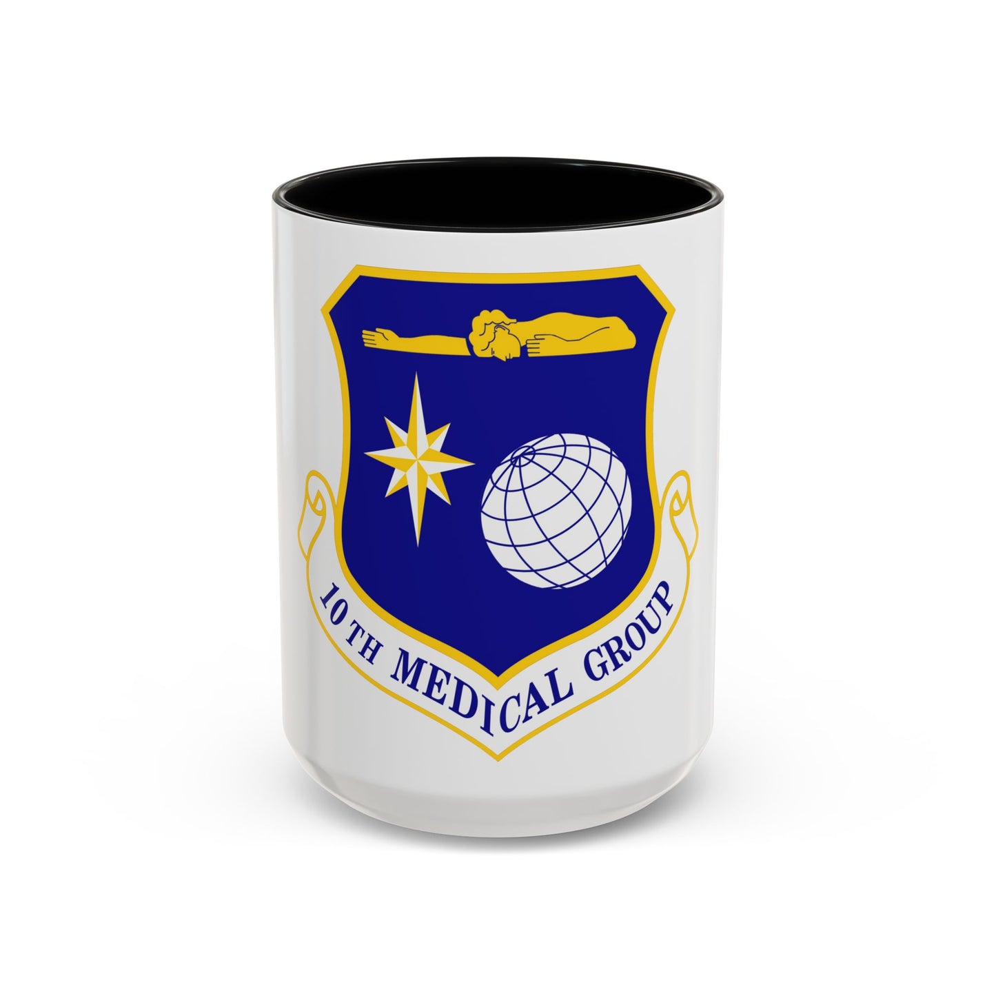 10th Medical Group (U.S. Air Force) Accent Coffee Mug