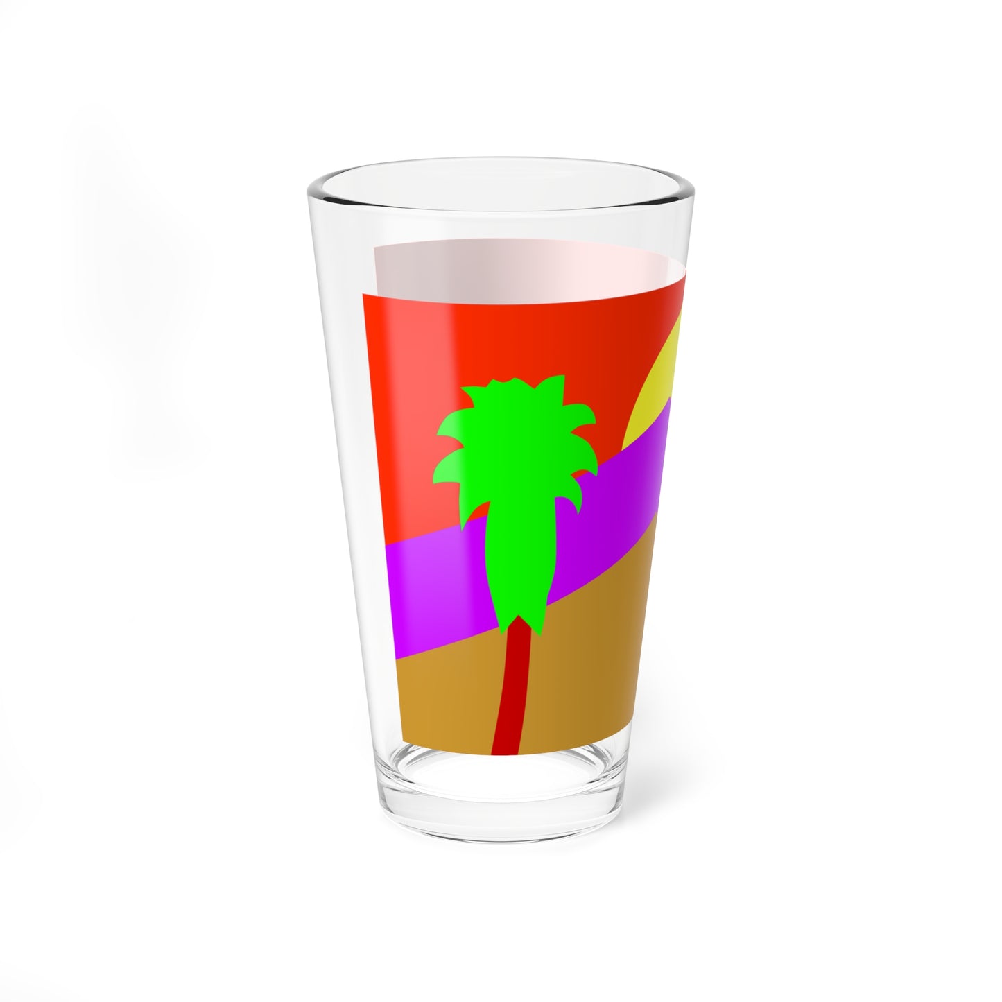 Flag of Palm Springs California (United States) Pint Glass 16oz
