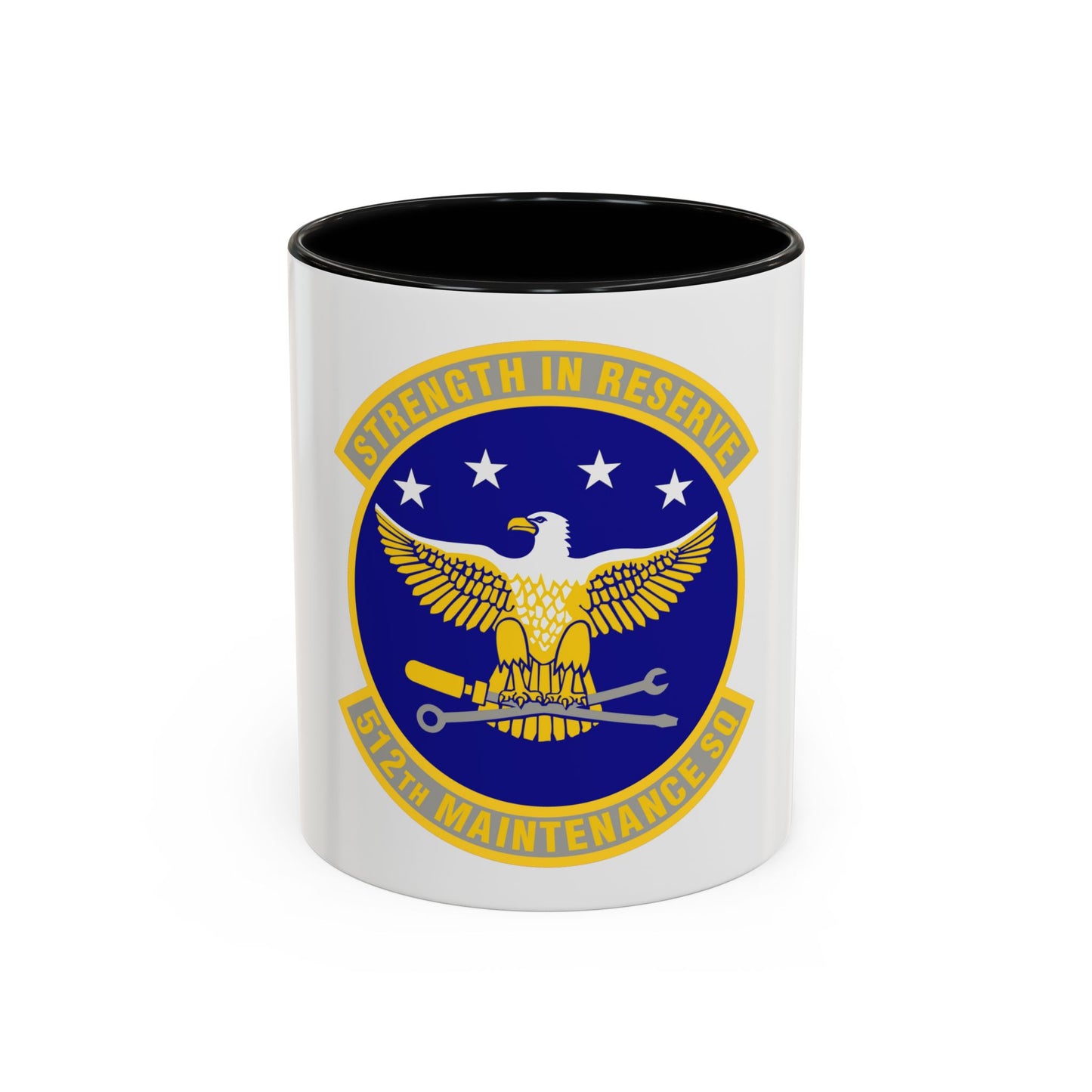 512th Maintenance Squadron (U.S. Air Force) Accent Coffee Mug