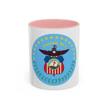Seal of Columbus Ohio - Accent Coffee Mug