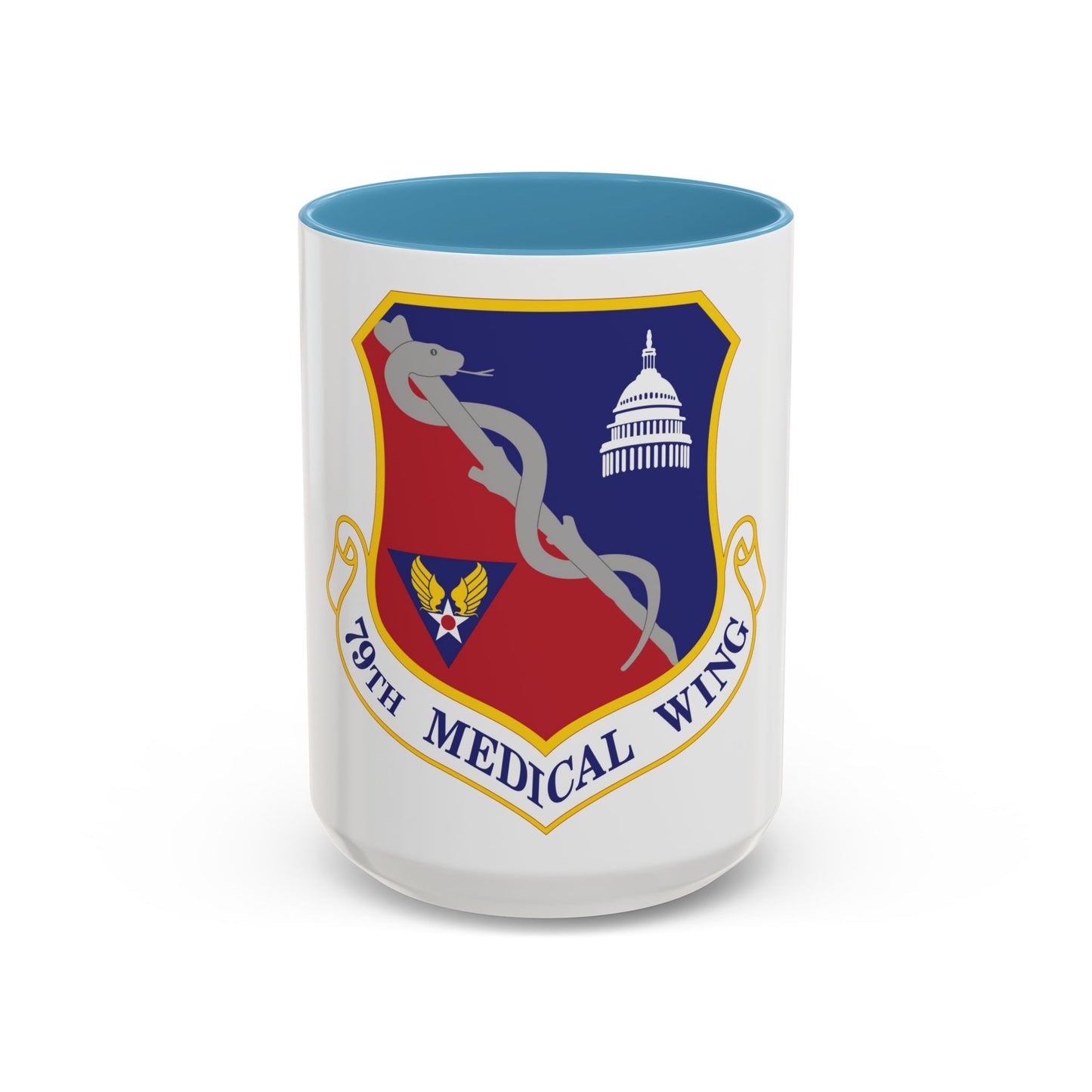 79th Medical Wing (U.S. Air Force) Accent Coffee Mug