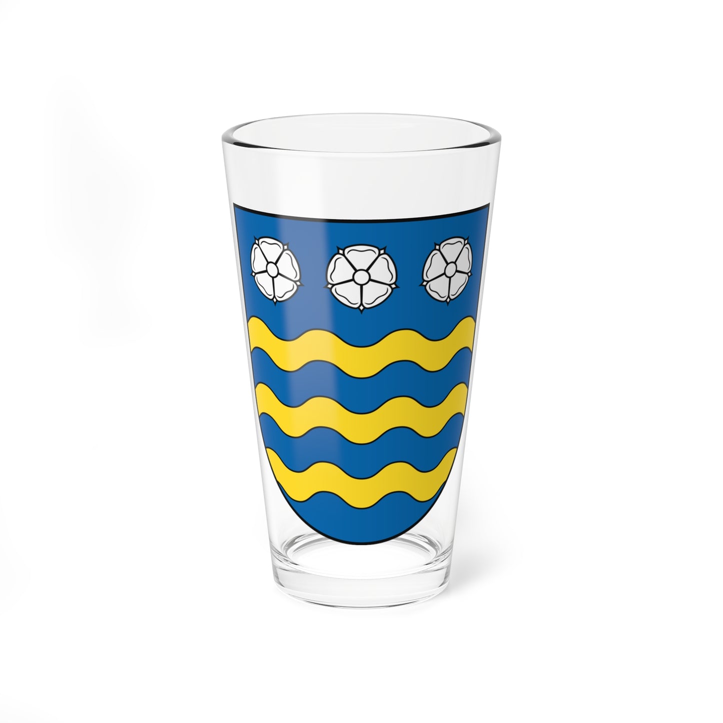 Coat of Arms of Turčianske Teplice (Slovakia) (Coat of Arms) Pint Glass 16oz