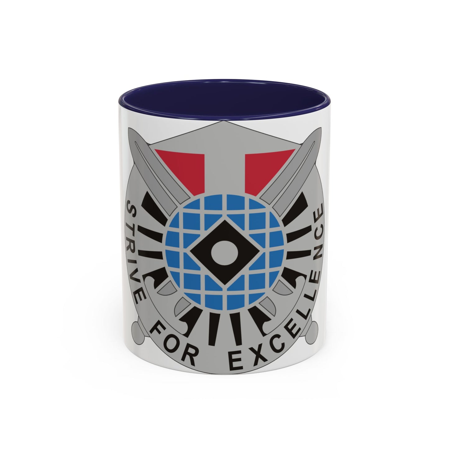 527 Military Intelligence Battalion (U.S. Army) Accent Coffee Mug