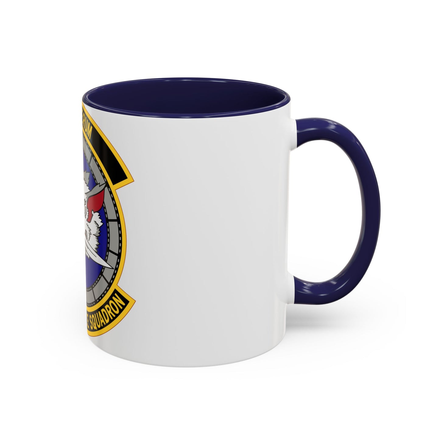 64 Intelligence Squadron AFRC (U.S. Air Force) Accent Coffee Mug