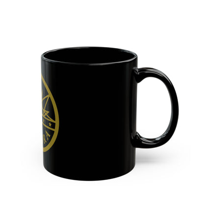 Seal of Aurora Colorado - Black Coffee Mug