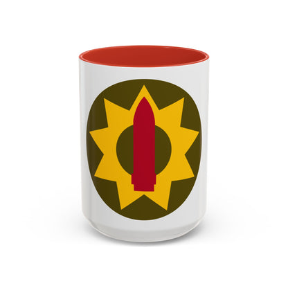 Pacific Coastal Frontier (U.S. Army) Accent Coffee Mug