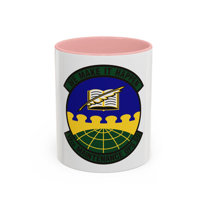 19th Maintenance Operations Squadron (U.S. Air Force) Accent Coffee Mug