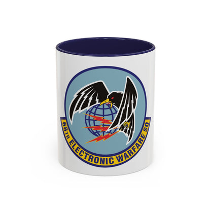 68th Electronic Warfare Squadron (U.S. Air Force) Accent Coffee Mug