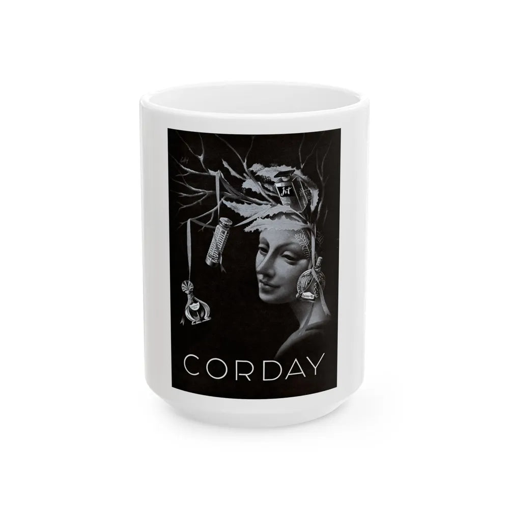 Corday advertisement, 1945 - White Coffee Mug-15oz-Go Mug Yourself