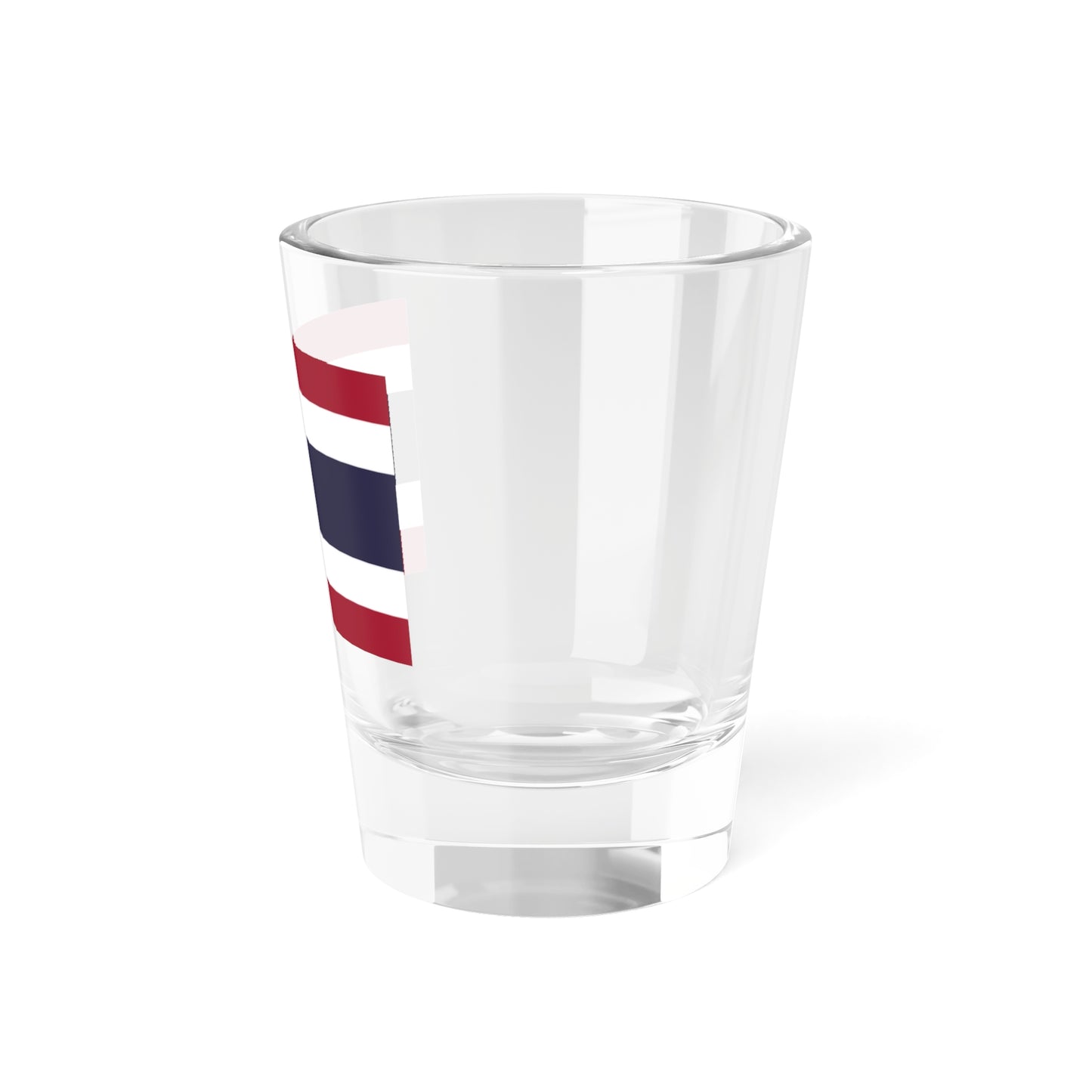 Flag of Thailand pure white (Thailand) Shot Glass 1.5oz