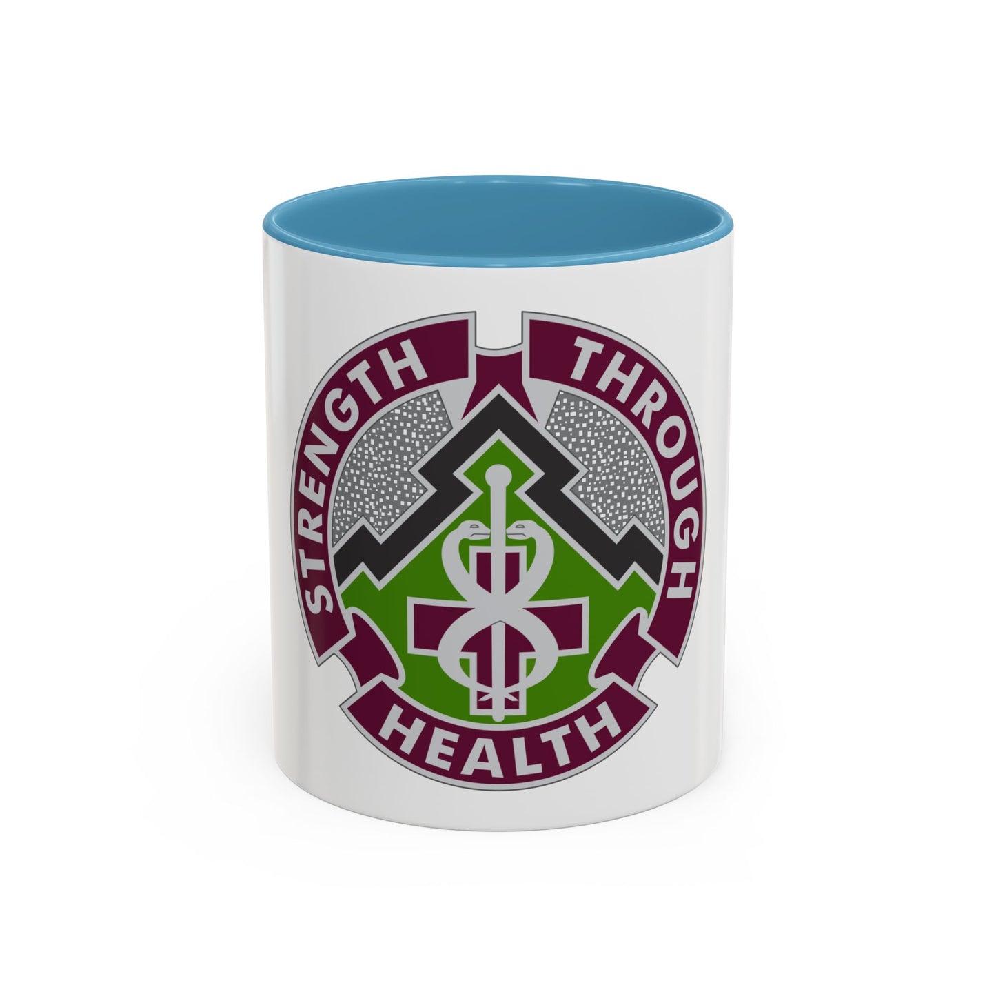 8 Medical Brigade 2 (U.S. Army) Accent Coffee Mug