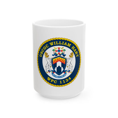 USCG C William Hart WPC 1134 (U.S. Coast Guard) White Coffee Mug