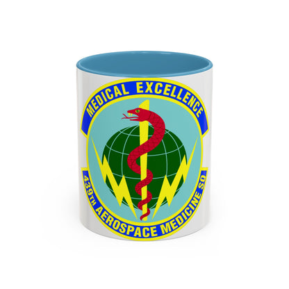 439th Aerospace Medicine Squadron (U.S. Air Force) Accent Coffee Mug