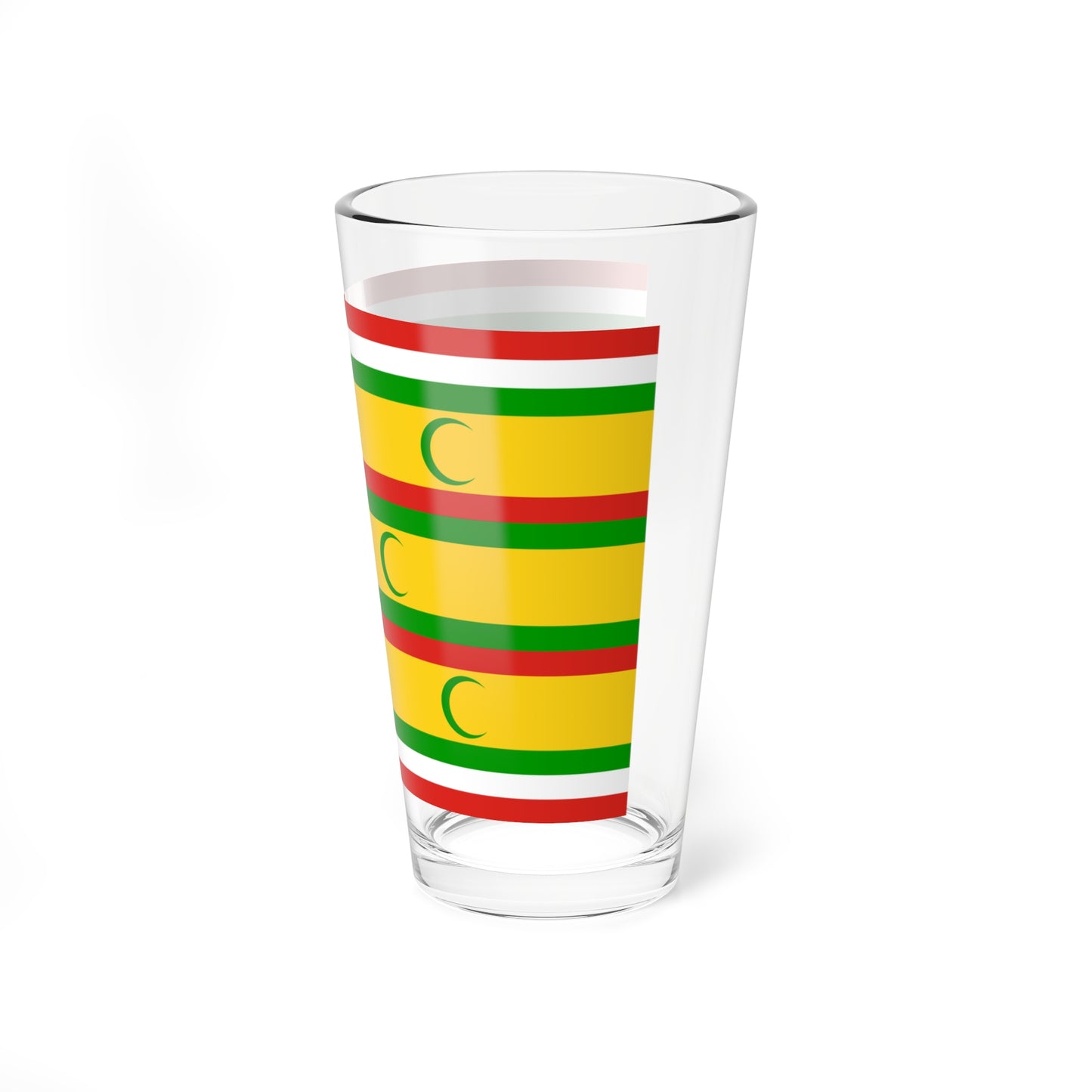 Flag of the Sultanate of Zanzibar (Tanzania) Pint Glass 16oz