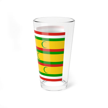 Flag of the Sultanate of Zanzibar (Tanzania) Pint Glass 16oz