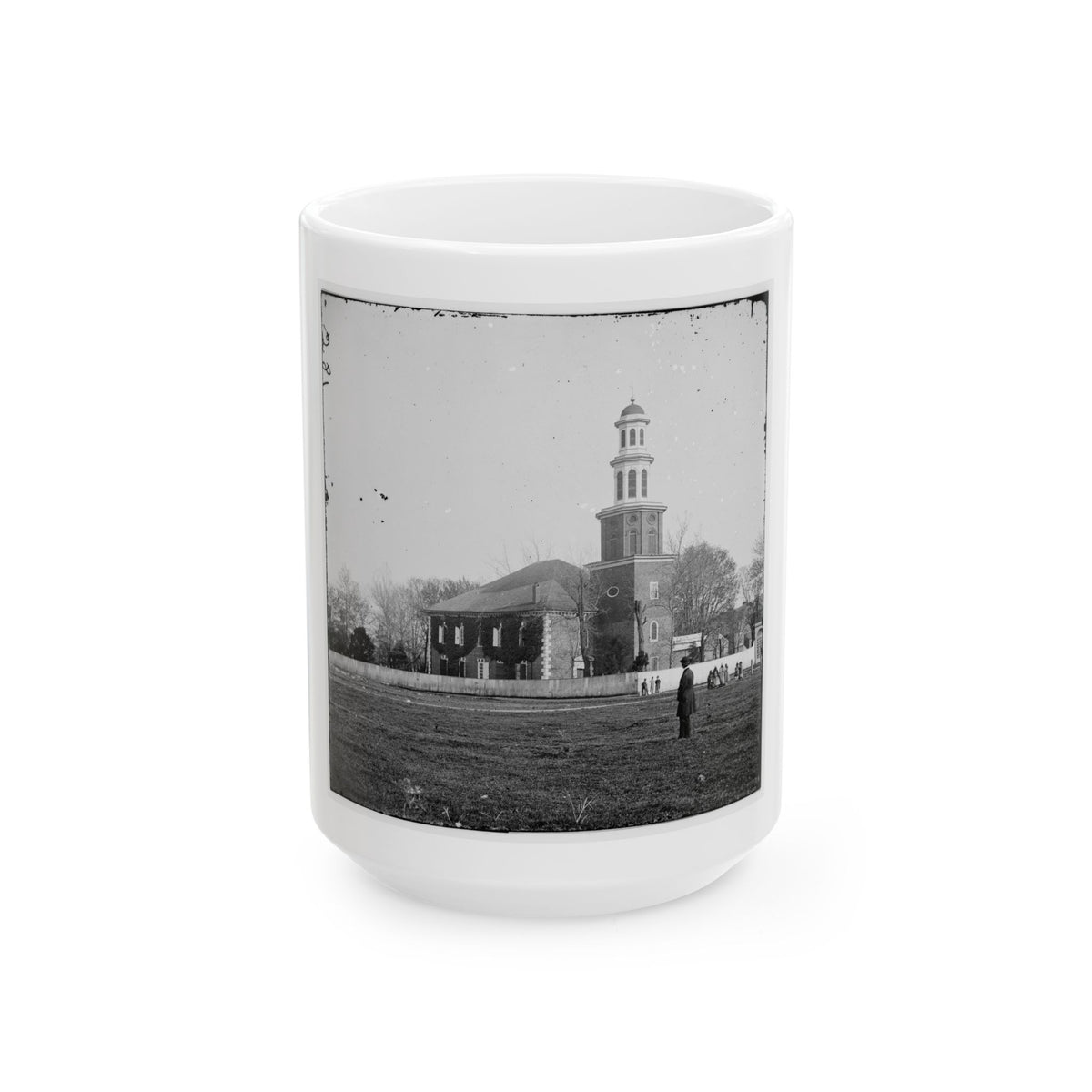 Alexandria, Virginia. Christ Church (U.S. Civil War) White Coffee Mug
