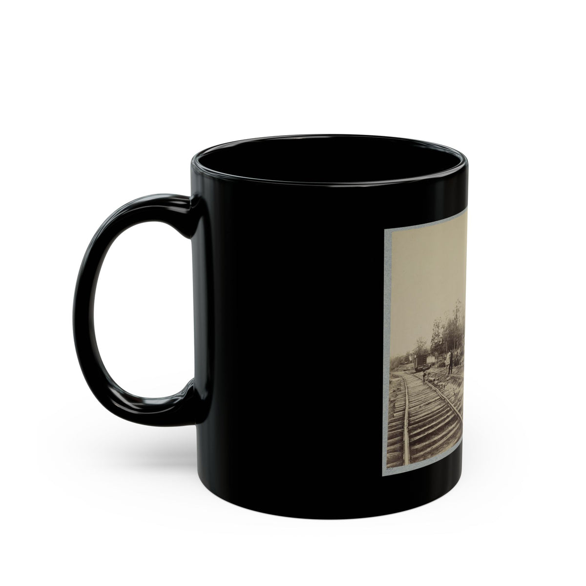 Appomattox Station, Va. (U.S. Civil War) Black Coffee Mug