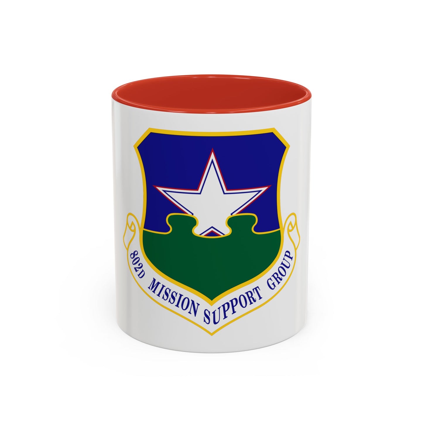 802nd Mission Support Group (U.S. Air Force) Accent Coffee Mug