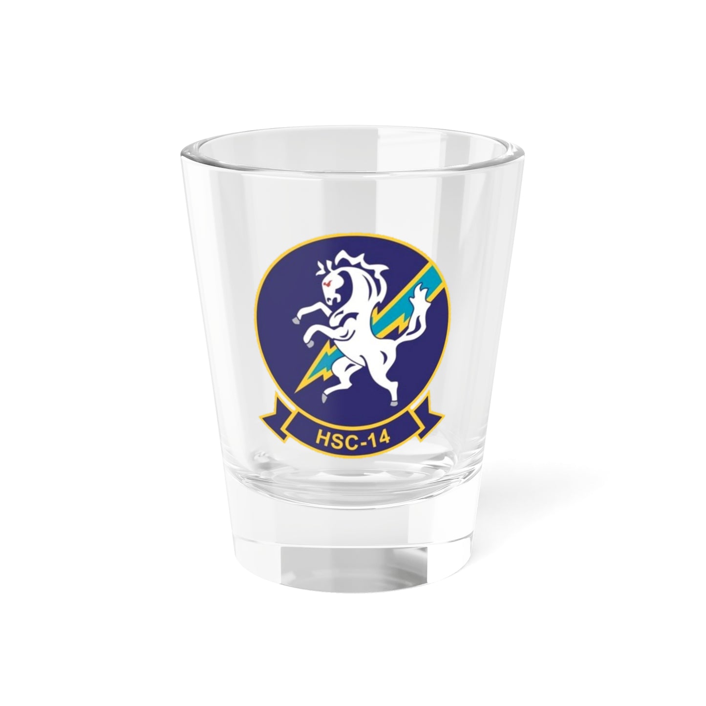 HSC 14 (U.S. Navy) Shot Glass 1.5oz