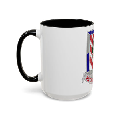 104 Engineer Battalion Obsolete Insignia (U.S. Army) Accent Coffee Mug