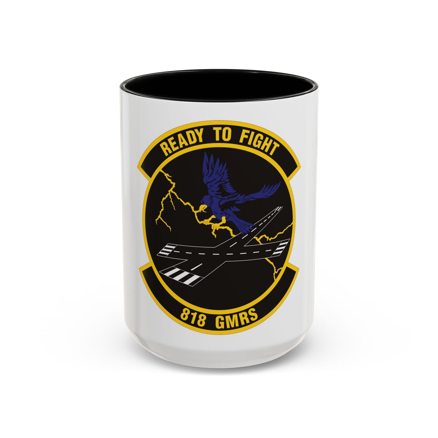 818th Global Mobility Readiness Squadron (U.S. Air Force) Accent Coffee Mug