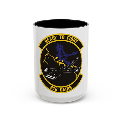 818th Global Mobility Readiness Squadron (U.S. Air Force) Accent Coffee Mug