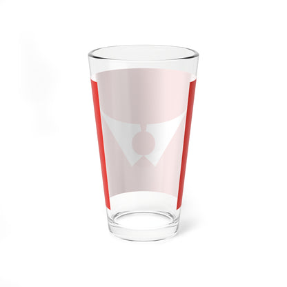 Flag of Izumisaki Fukushima (Japan) Pint Glass 16oz