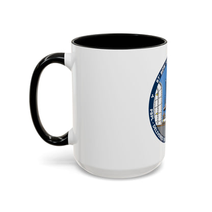 USCG Patrol Boat PBPL Bow to Stern Program (U.S. Coast Guard) Accent Coffee Mug